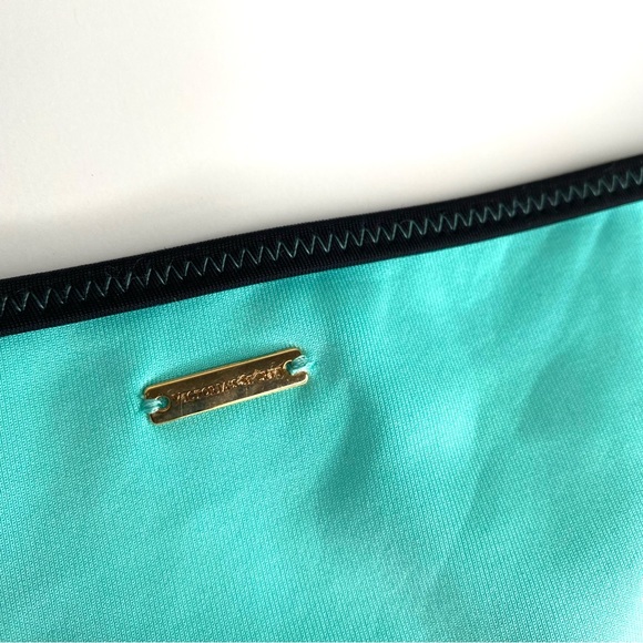 Victoria’s Secret Aqua Black Trim Bikini Bottoms - Picture 7 of 11